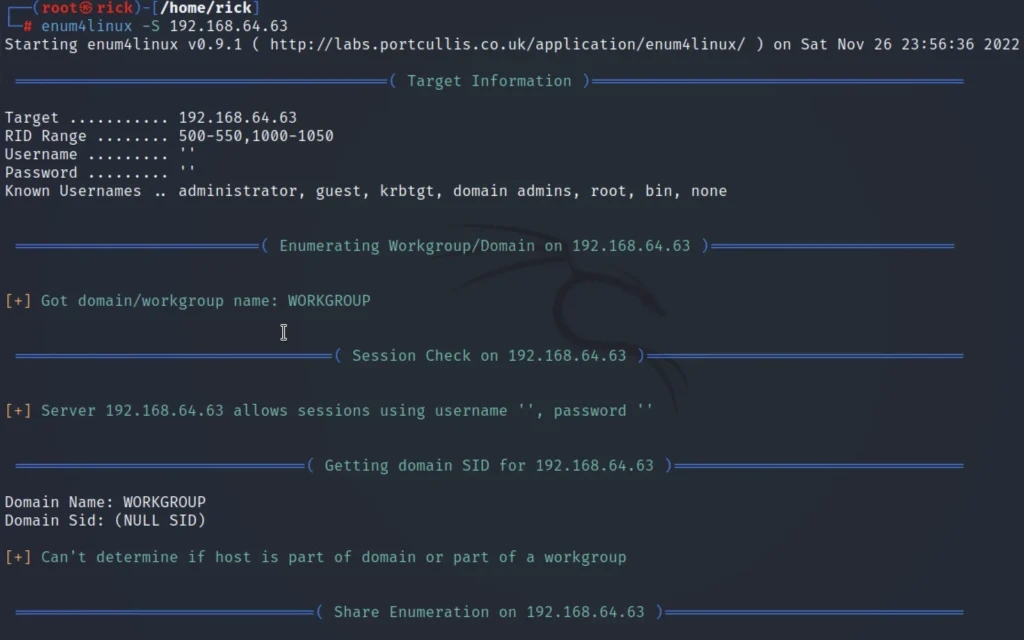 enum4linux