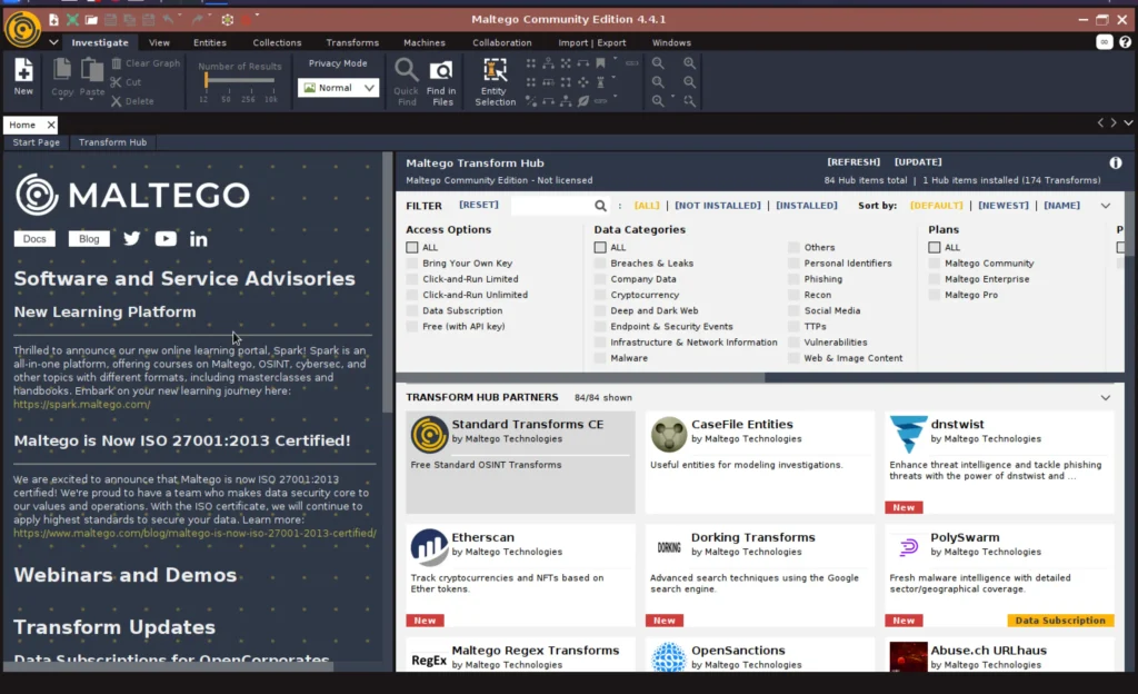 Introducing The New Maltego Standard Transforms - Maltego