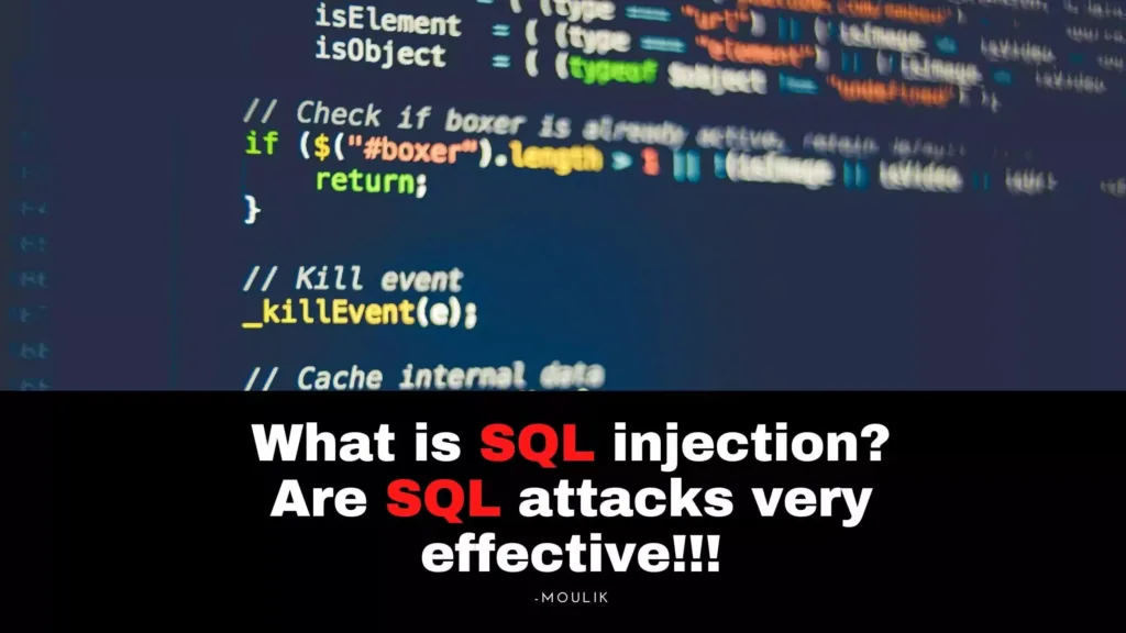 What is SQL and how does SQL injection works