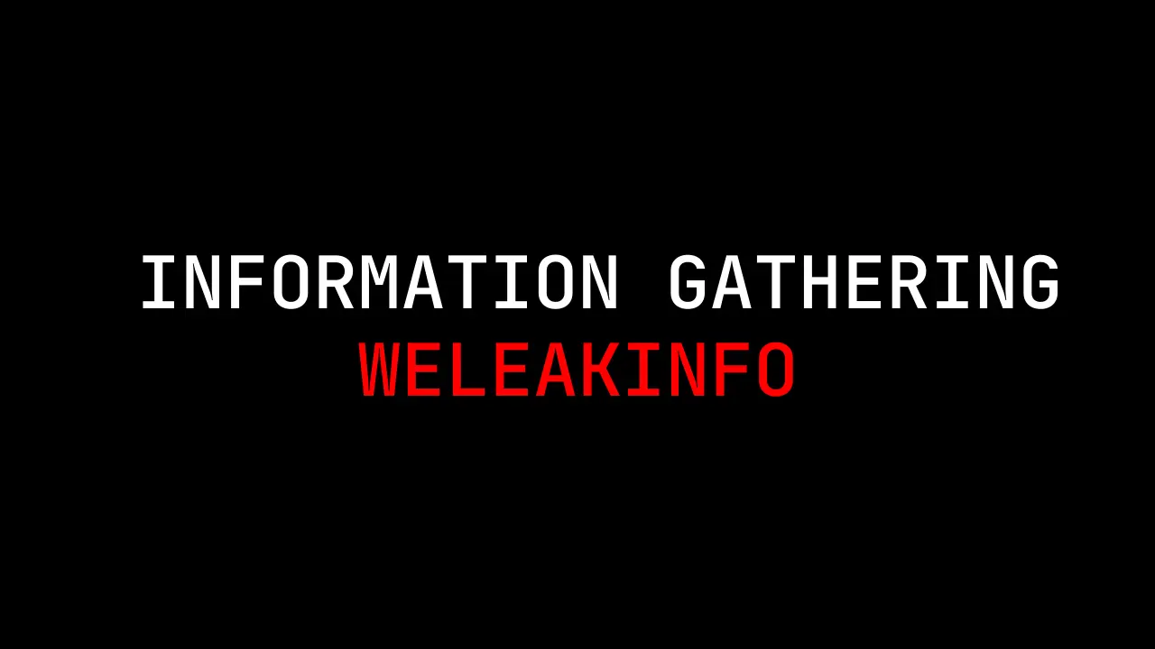 weleakinfo