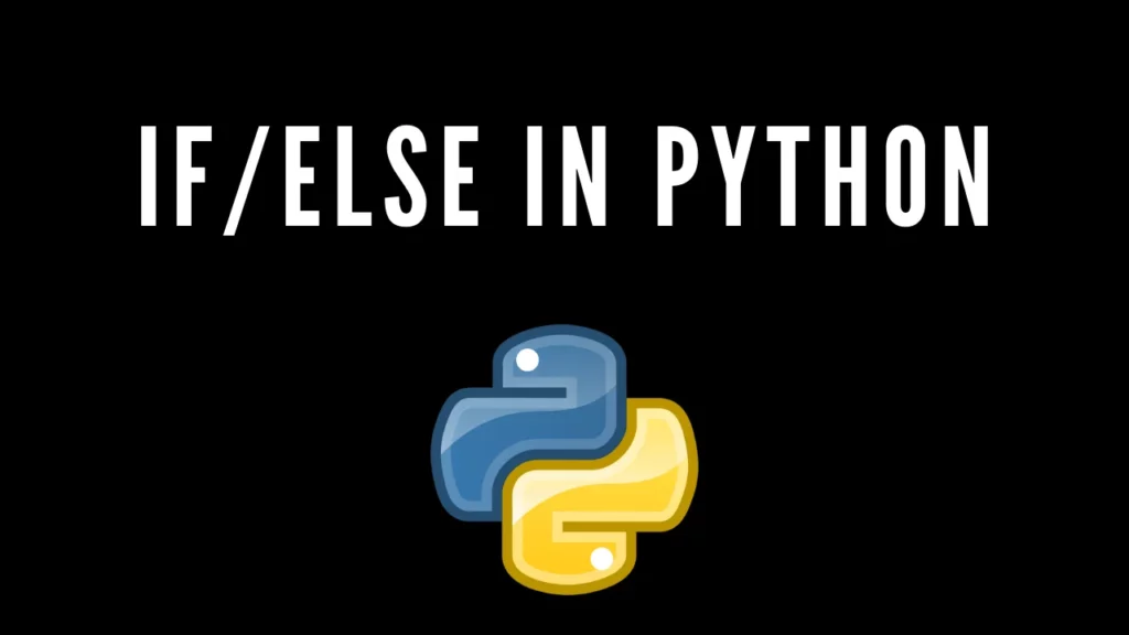 if else in python