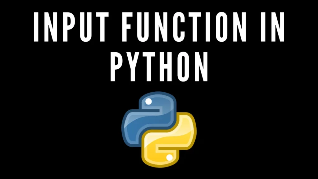 input function in python