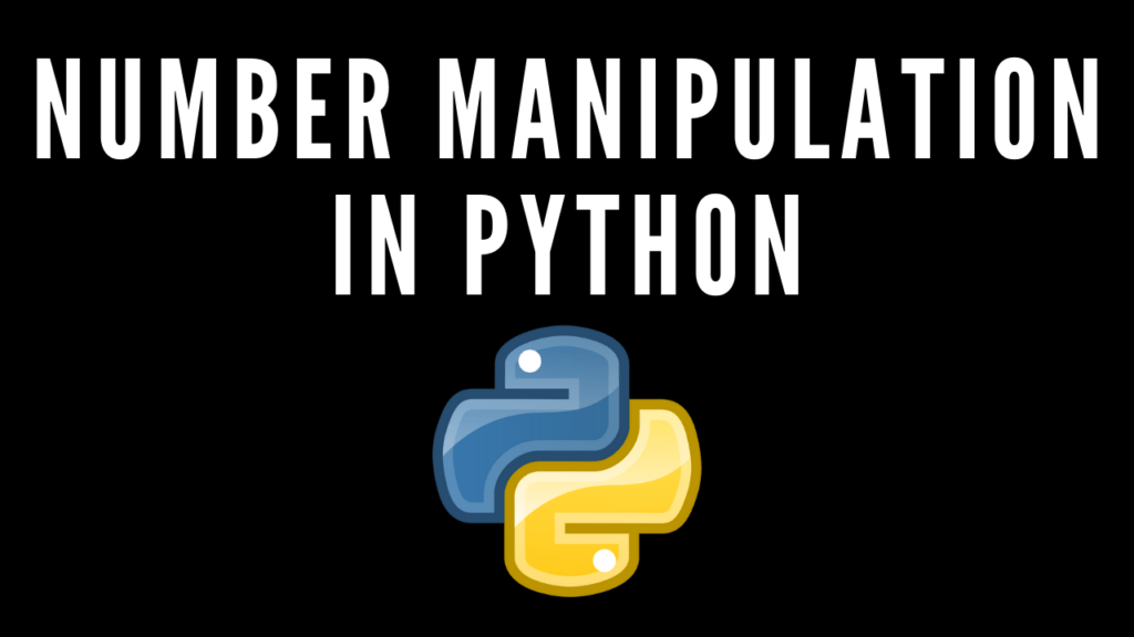 number manipulation in python