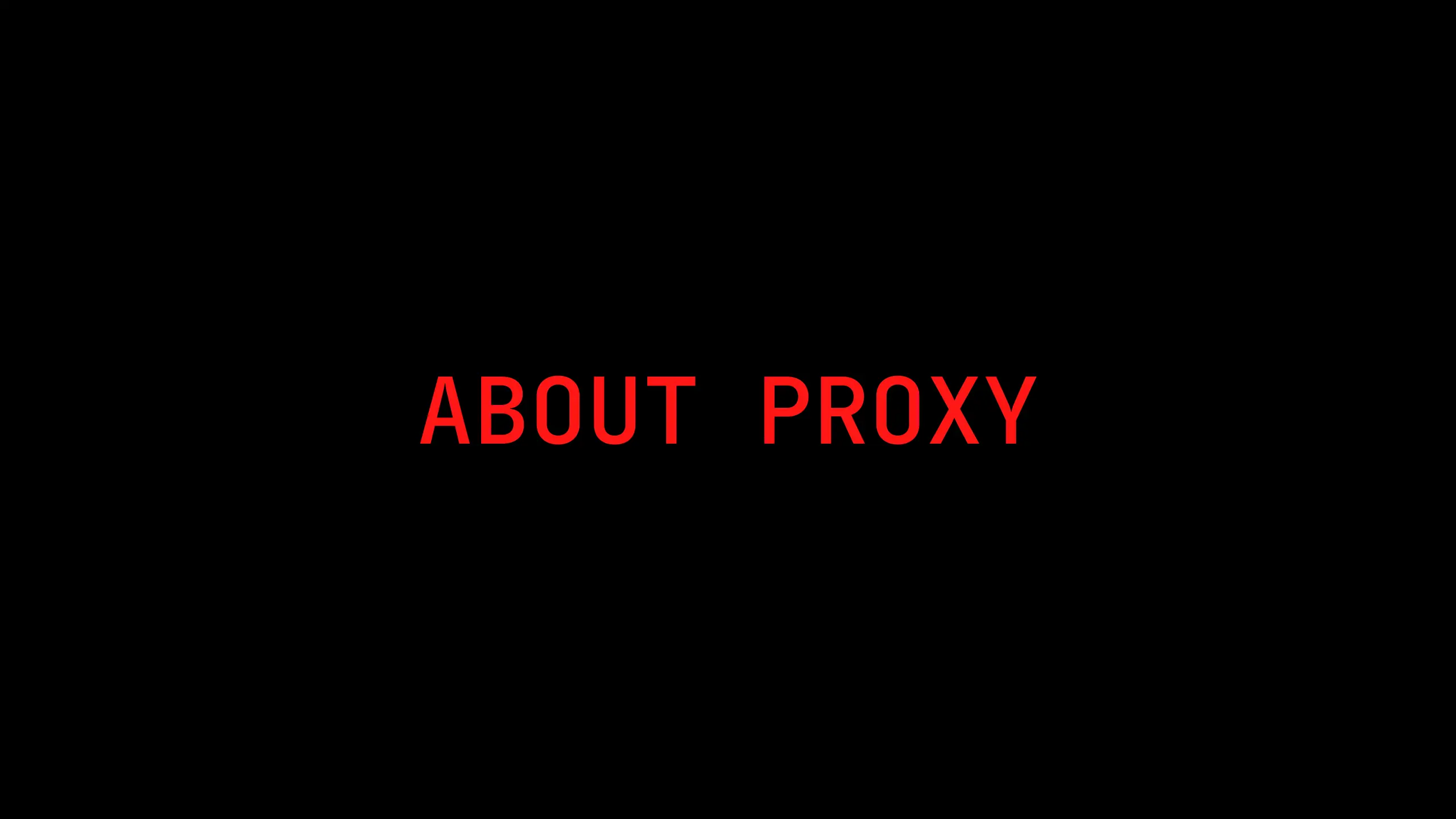 proxy