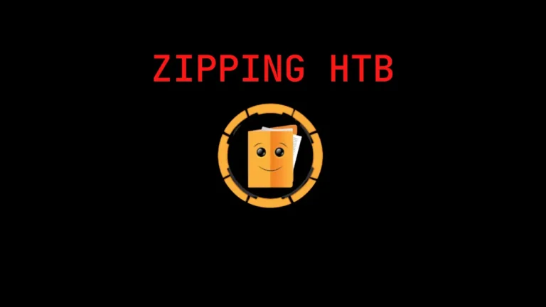 ZIPPING HTB