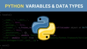 pyhton variables and data types
